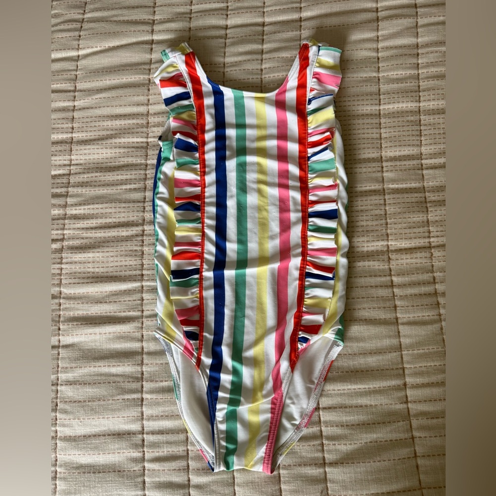 Tucker + Tate Multicolor Striped Swimsuit